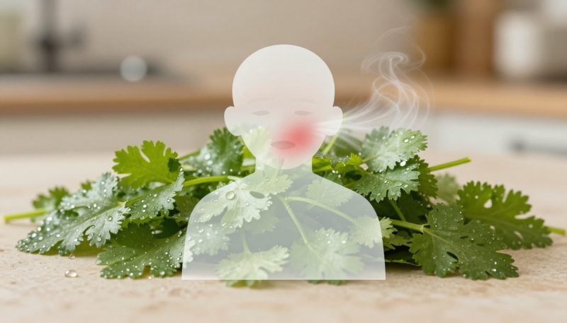 Koljander allergie: simptome, verskille en hulp