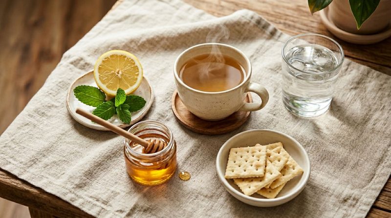 Raad vir ‘n omgekrapte maag wat sag en veilig help