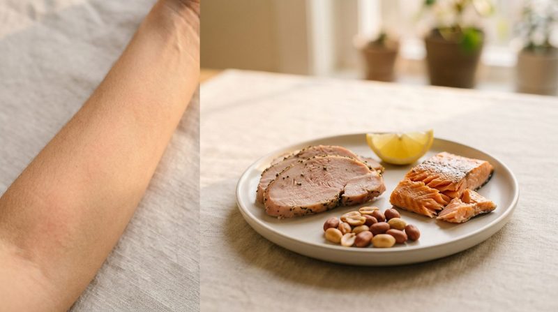 Vitamien B3-tekort: simptome agter veluitslag en moegheid