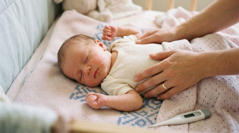 Roseola by babas: Hoë koors voor die uitslag
