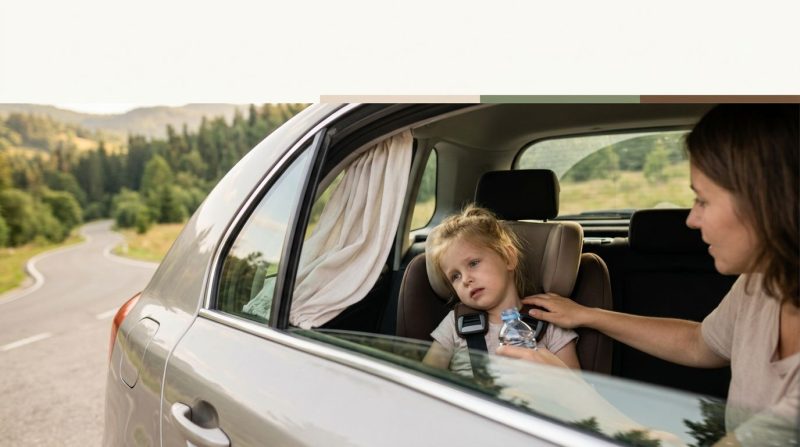 Veilige Wenke vir Reissiekte by Kinders op Lang Motorritte