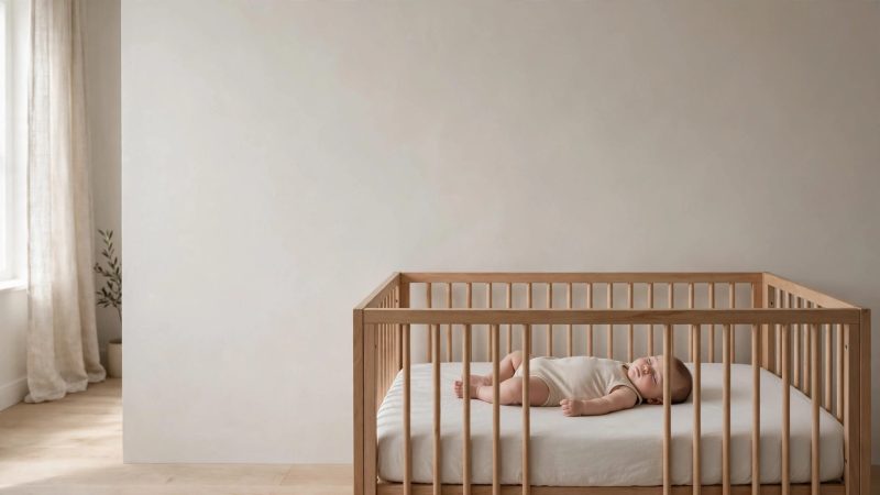 Veilige slaapposisie baba: Wat uit die wieg moet bly
